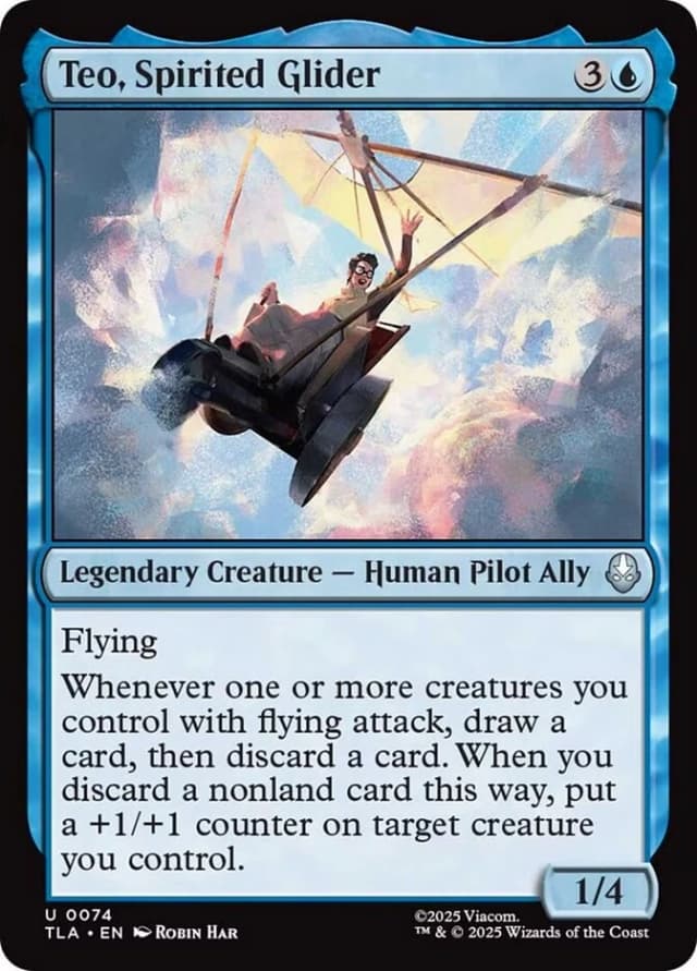 Teo, Spirited Glider image