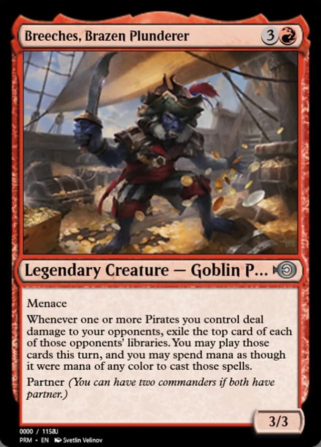 Breeches, Brazen Plunderer image