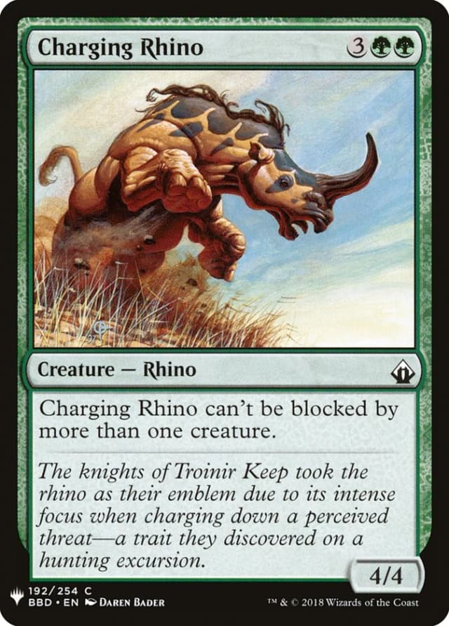 Charging Rhino image