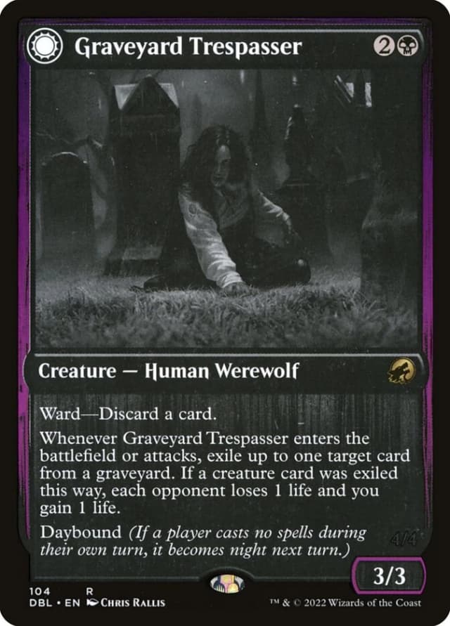 Graveyard Trespasser // Graveyard Glutton image