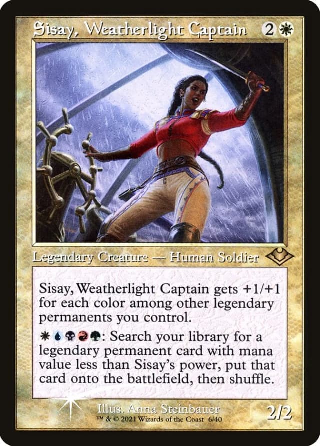 Sisay, Weatherlight Captain image