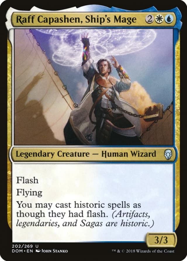 Raff Capashen, Ship's Mage image