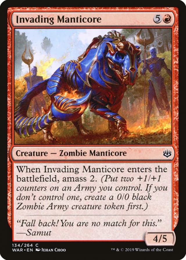 Invading Manticore image
