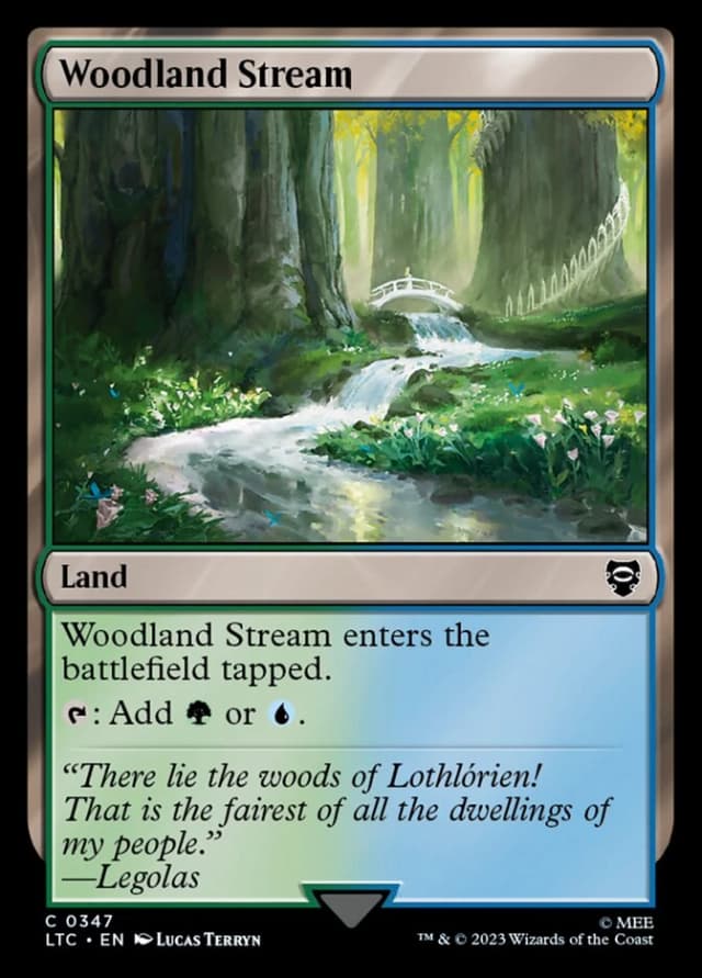 Woodland Stream image