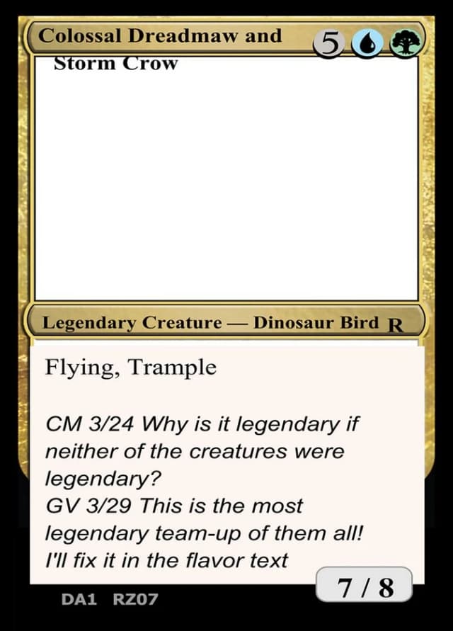 Colossal Dreadmaw and Storm Crow image