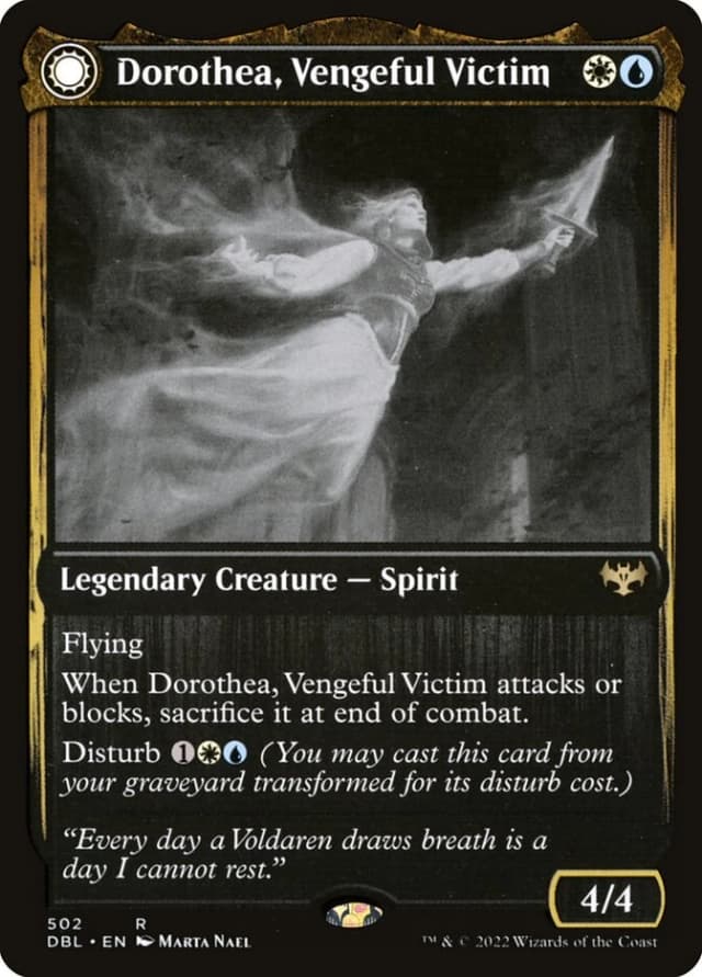 Dorothea, Vengeful Victim // Dorothea's Retribution image