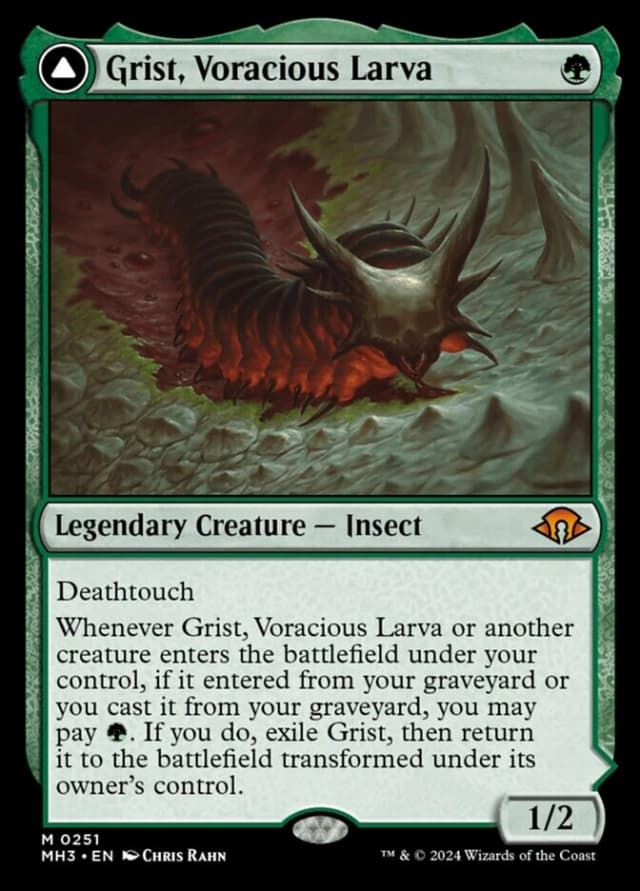 Grist, Voracious Larva // Grist, the Plague Swarm image