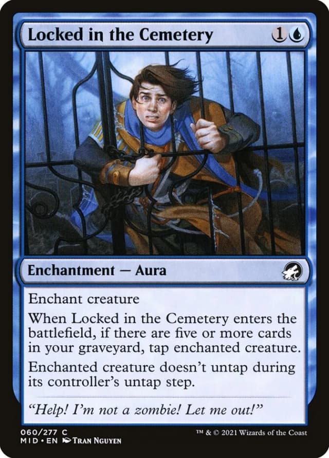 Locked in the Cemetery image