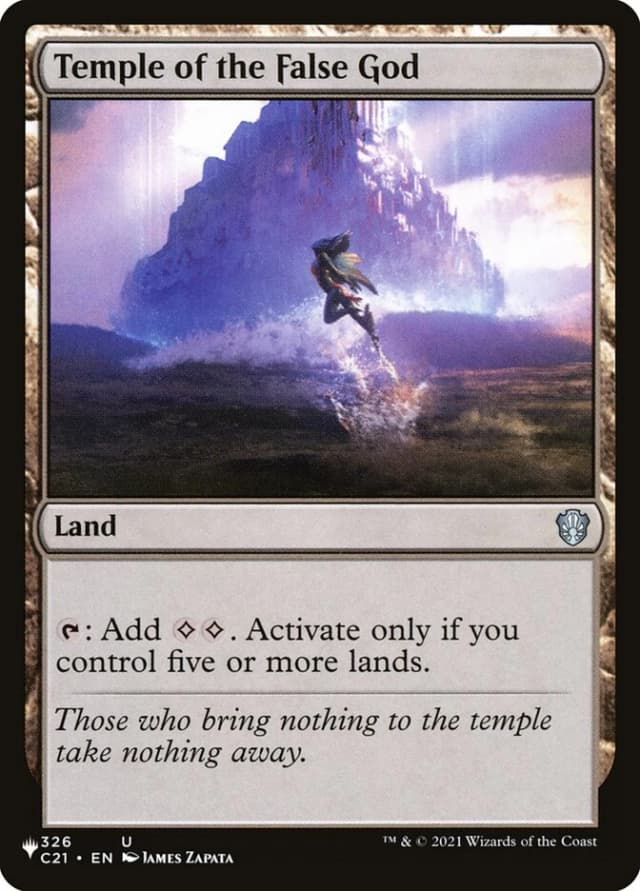 Temple of the False God image