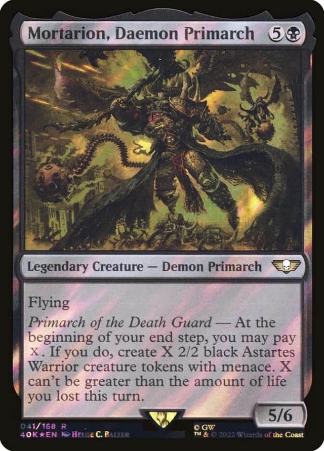 Mortarion, Daemon Primarch image