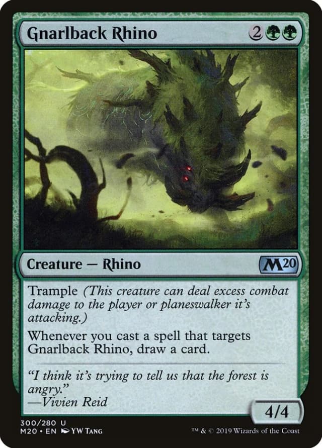 Gnarlback Rhino image