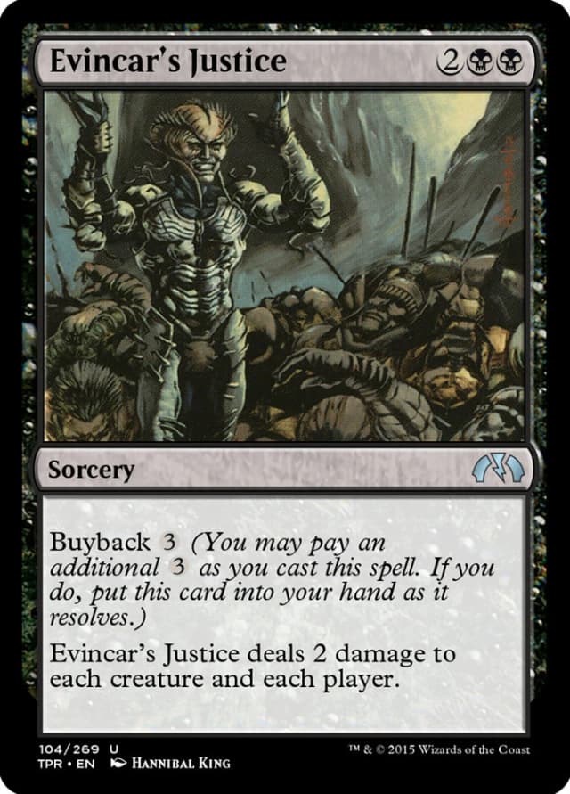 Evincar's Justice image