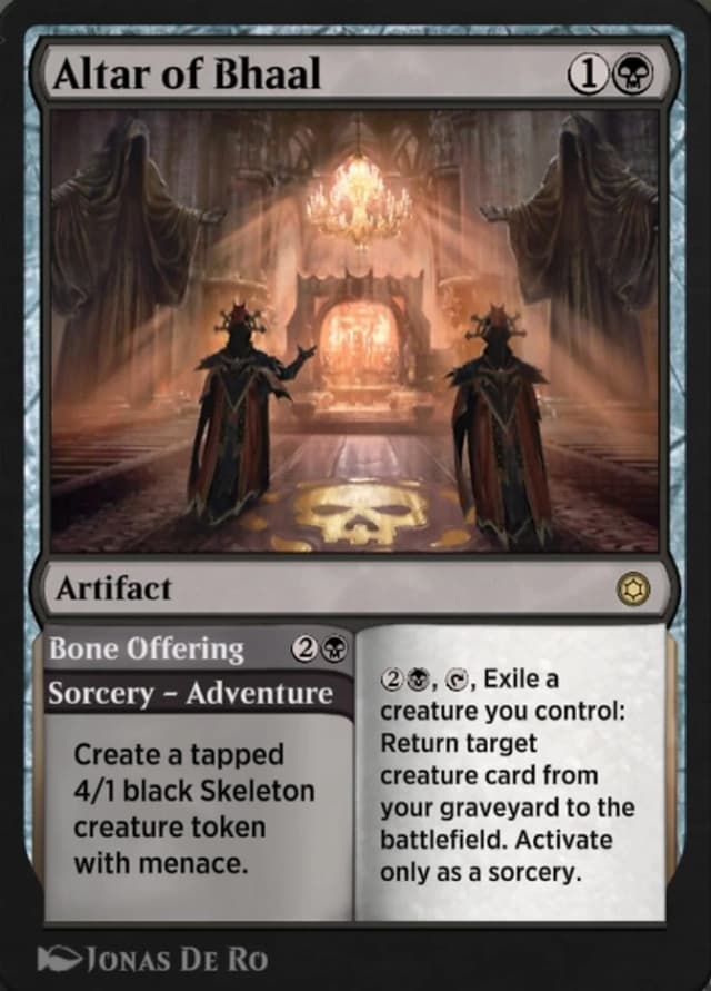 Altar of Bhaal // Bone Offering image