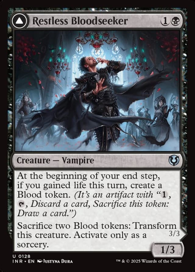 Restless Bloodseeker // Bloodsoaked Reveler image