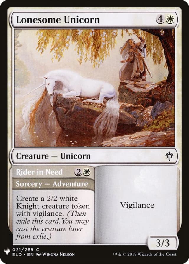 Lonesome Unicorn // Rider in Need image