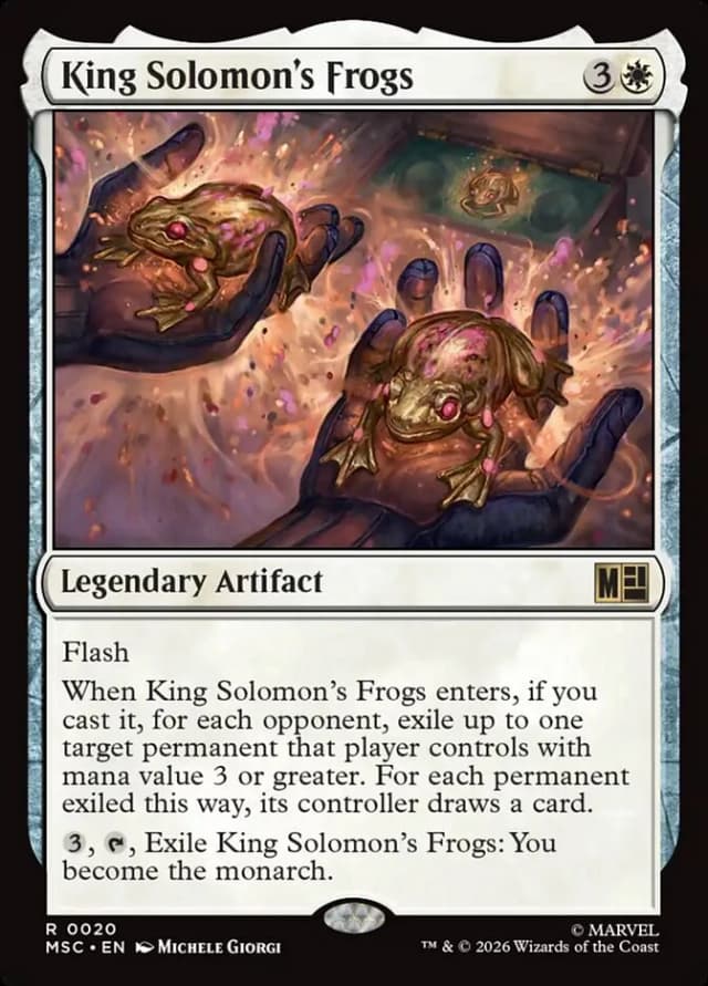 King Solomon's Frogs image