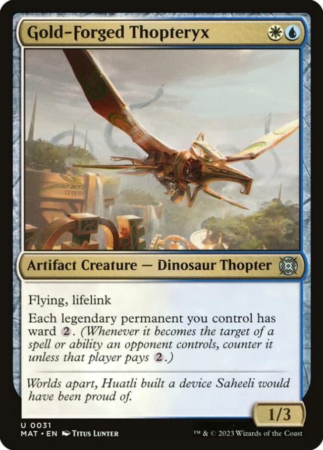 Gold-Forged Thopteryx image