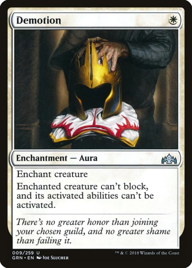 Demotion image