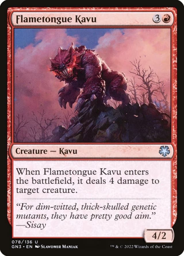 Flametongue Kavu image