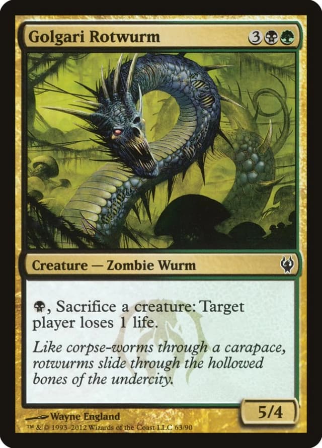 Golgari Rotwurm image