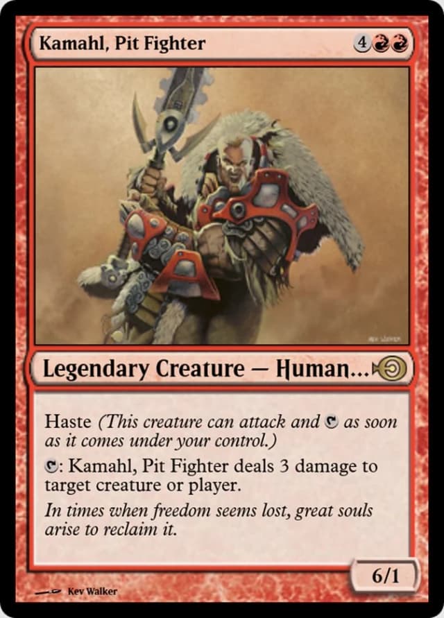 Kamahl, Pit Fighter image