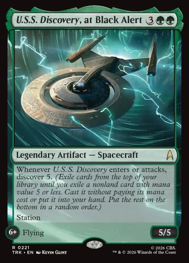 U.S.S. Discovery, at Black Alert image