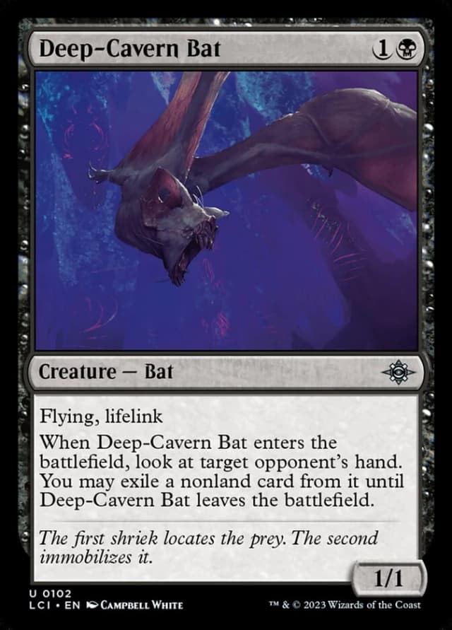 Deep-Cavern Bat image