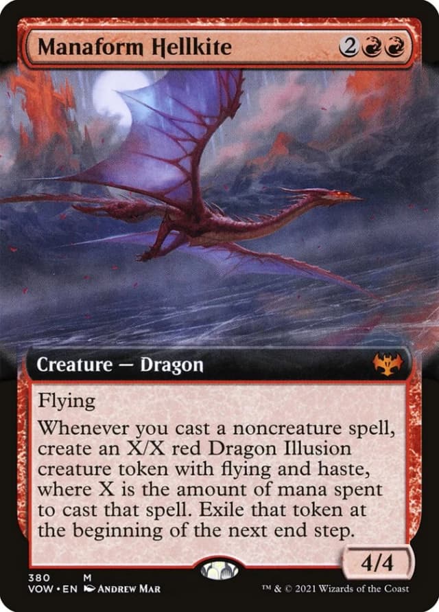 Manaform Hellkite image