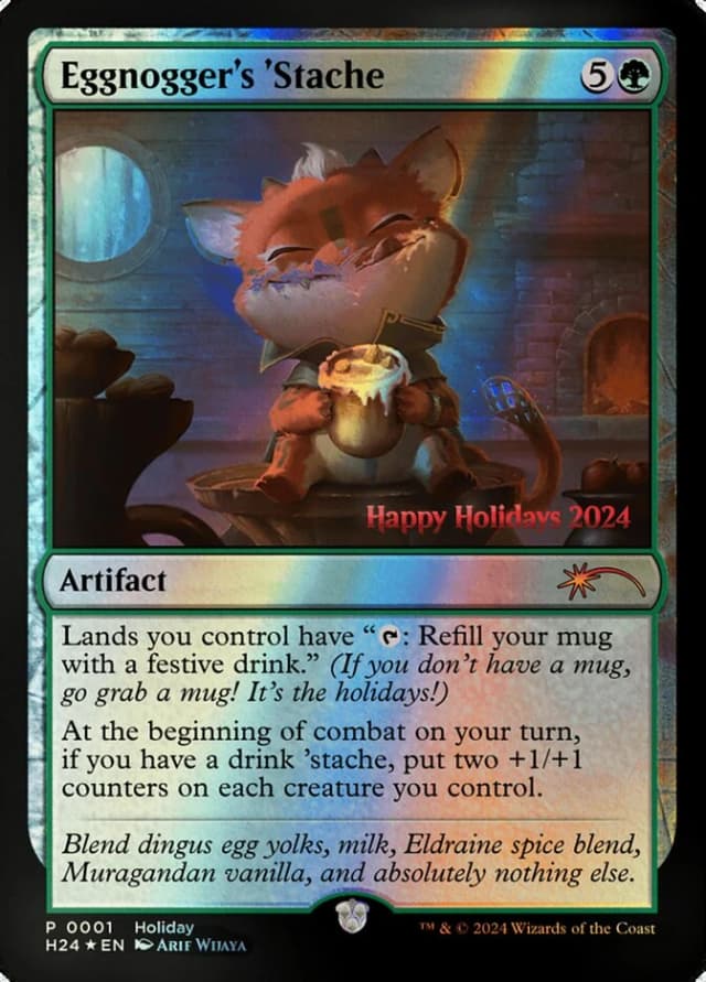 Eggnogger's 'Stache image
