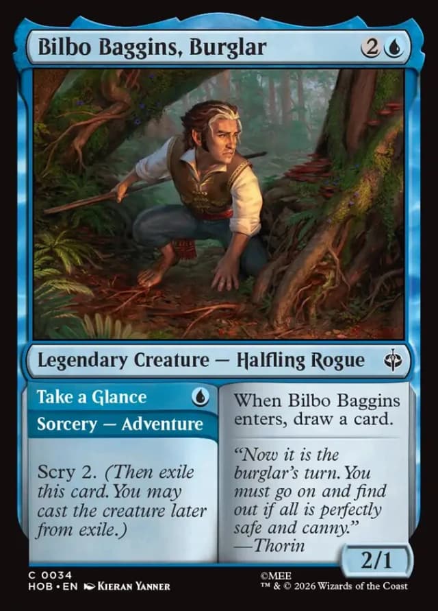 Bilbo Baggins, Burglar // Take a Glance image