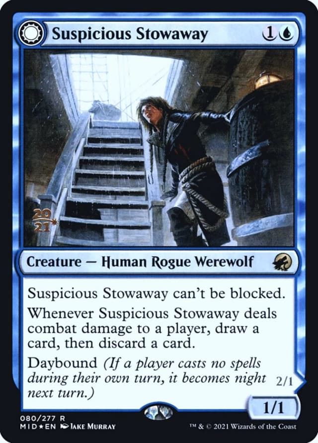 Suspicious Stowaway // Seafaring Werewolf image