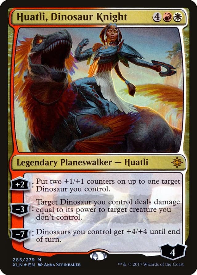 Huatli, Dinosaur Knight image