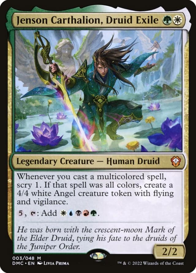 Jenson Carthalion, Druid Exile image