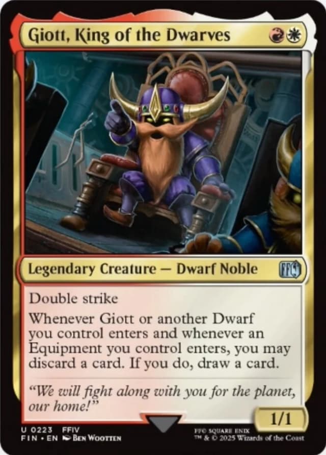 Giott, King of the Dwarves image