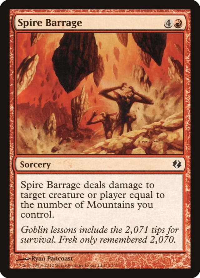 Spire Barrage image