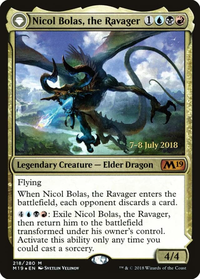 Nicol Bolas, the Ravager // Nicol Bolas, the Arisen image