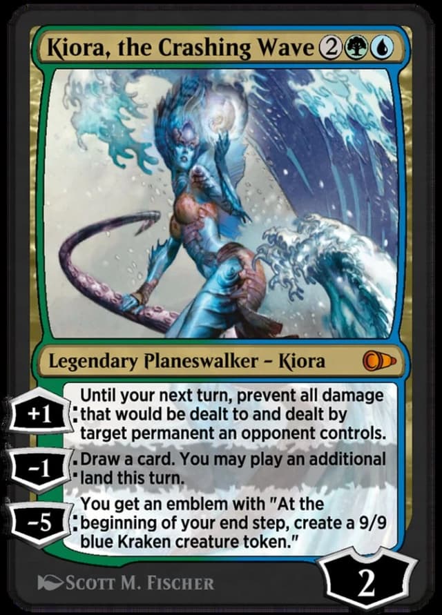 Kiora, the Crashing Wave image