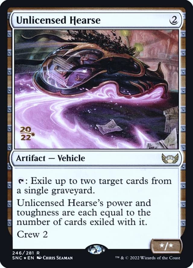 Unlicensed Hearse image