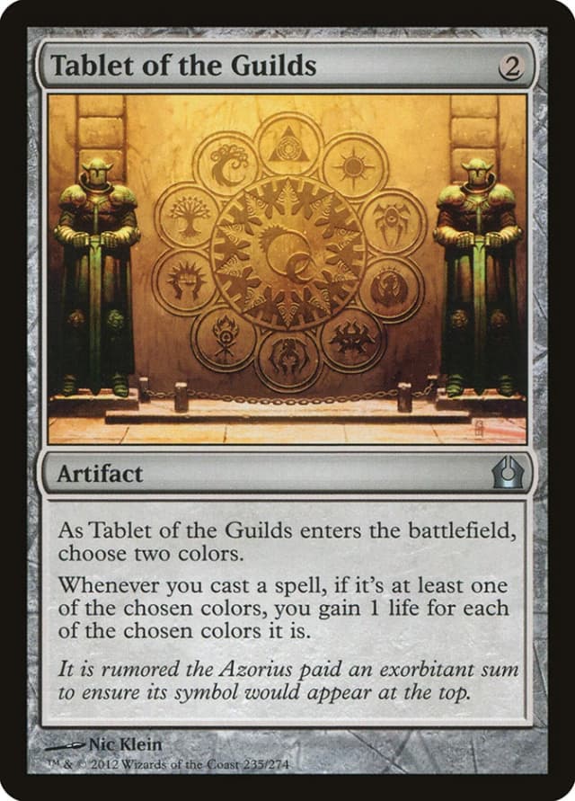 Tablet of the Guilds image