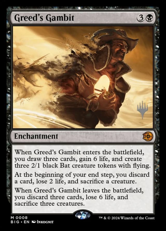 Greed's Gambit image