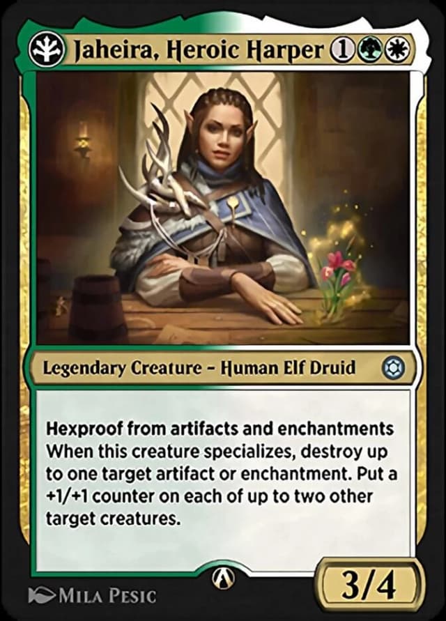 Jaheira, Heroic Harper image
