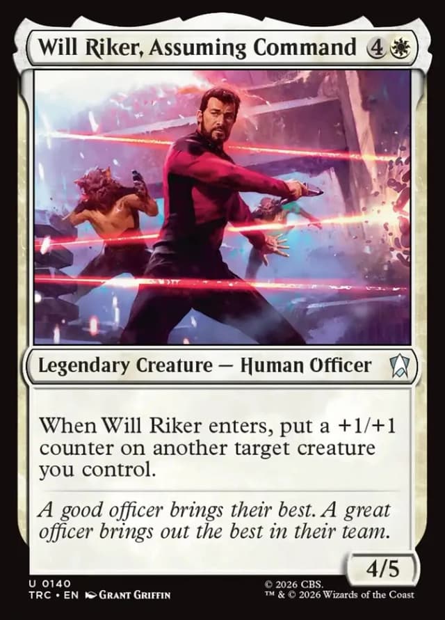 Will Riker, Assuming Command image