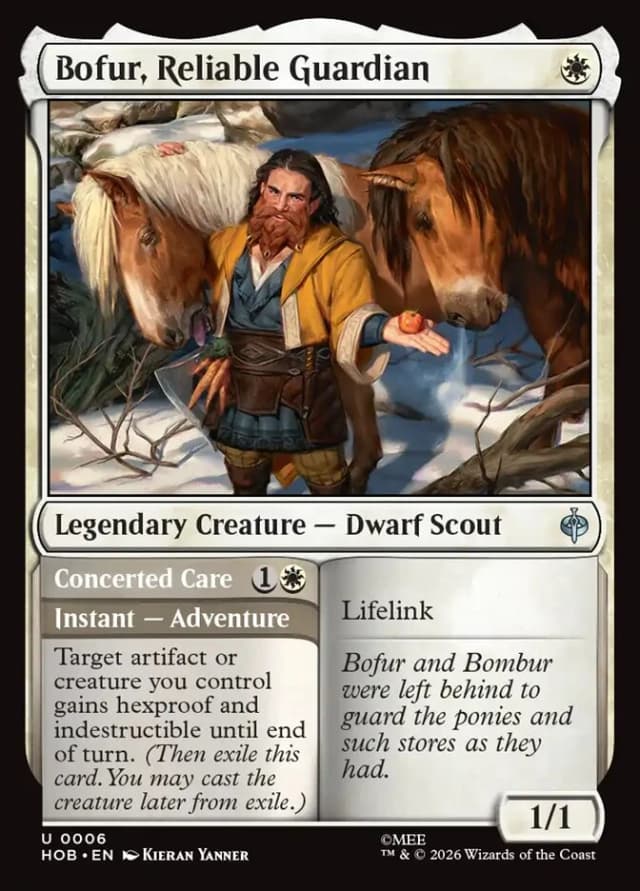 Bofur, Reliable Guardian // Concerted Care image