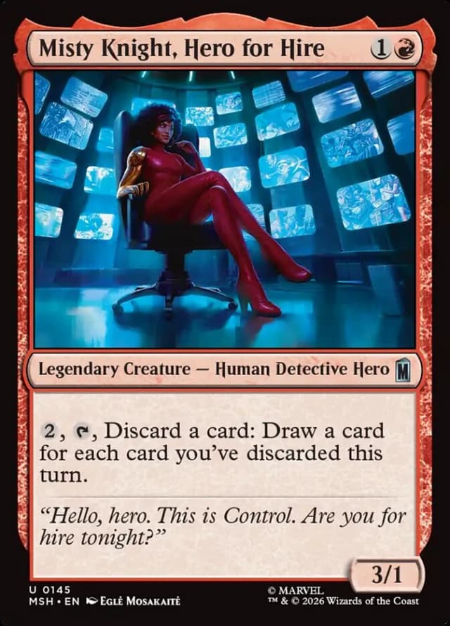 Misty Knight, Hero for Hire image