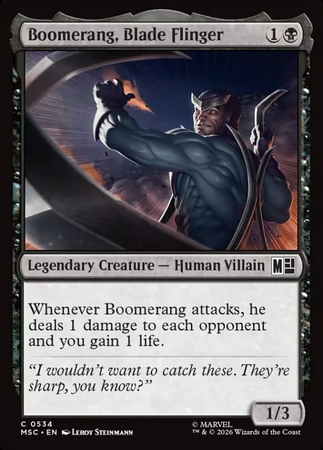 Boomerang, Blade Flinger image
