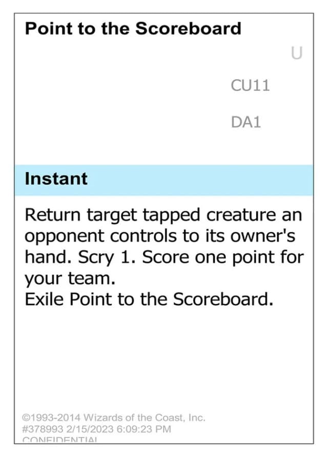 Point to the Scoreboard image