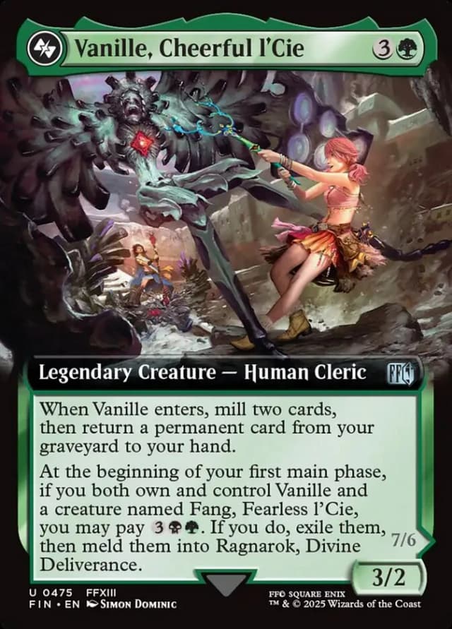 Vanille, Cheerful l'Cie // Ragnarok, Divine Deliverance image