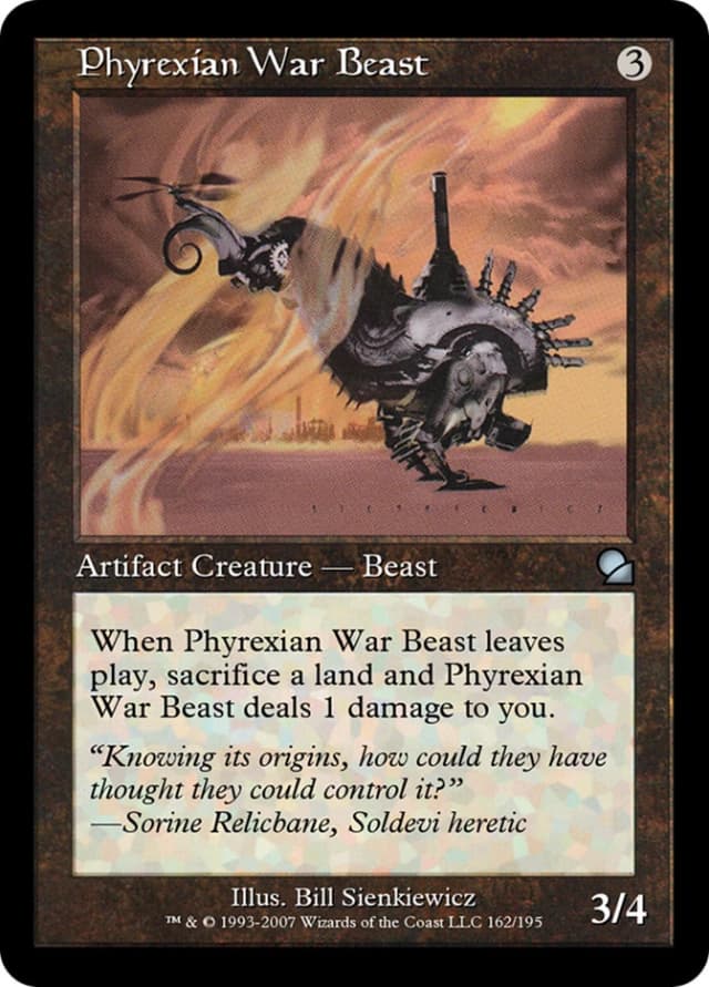 Phyrexian War Beast image