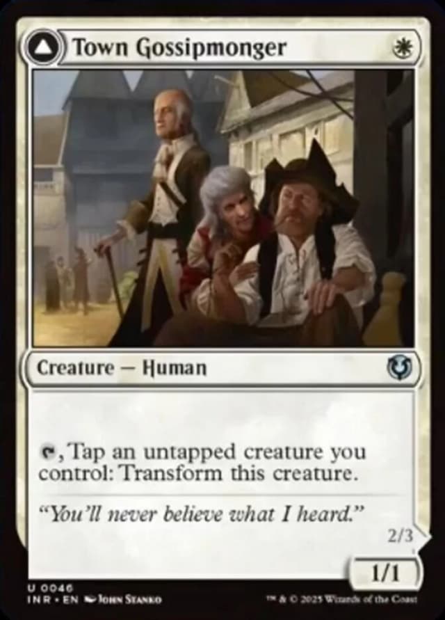 Town Gossipmonger // Incited Rabble image