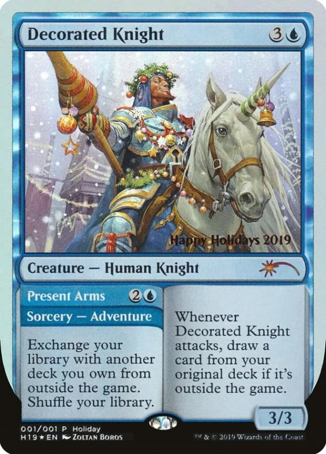 Decorated Knight // Present Arms image